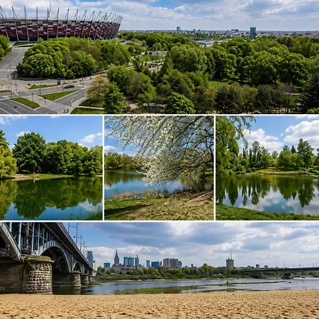 Xiii Pietro Stadion Narodowy Apartman Varsó